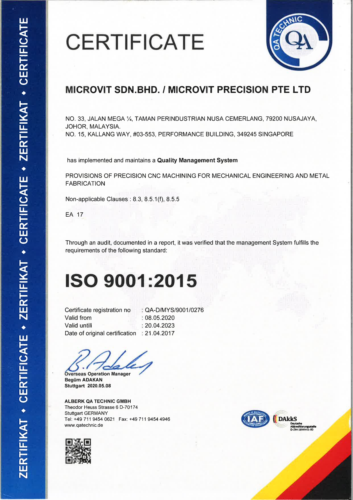 ISO 9001:2015